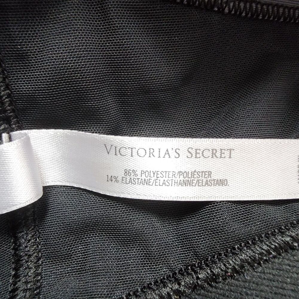 Victoria’s Secret VSX Sports Bra Grey Black - Picture 4 of 4